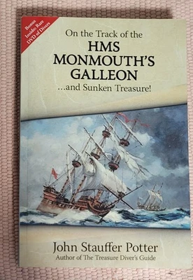 On the Track of the Monmouth's Galleon---And Sunken Treasure - w/DVD + bonus Foto 1 de 4