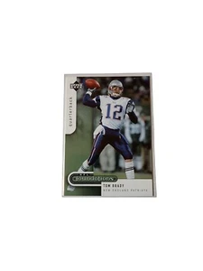 2005 Upper Deck Foundations #55 Tom Brady New England Patriots Base Card GOAT - Picture 1 of 4