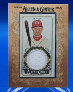 NICK SENZEL 2020 Topps Allen & Ginter FRAMED MINI RELIC CINICNNATI REDS MFR-NS - Picture 1 of 1