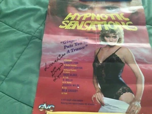 Ginger Lynn Hypnotic Sensations Poster for Gourmet Video Presentation - Picture 1 of 2