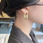 Mejuri Golden Hoops oval earrings - one size