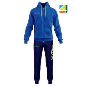 TUTA GIVOVA MODELLO POKER AZZURRO-GIALLO FLUO-BLU - Foto 1 di 1