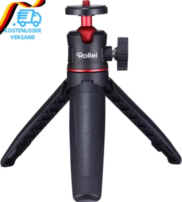 Rollei Ministativ Comfort Desktop, Tischstativ Mit 360° Kugelkopf Für DSLR,DSLM  - Bild 1 von 4