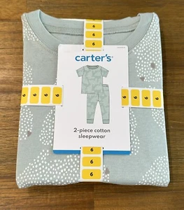 Carter's Little & Big Girls 2-Piece Short Sleeve & Pant Sleepwear Set (Size 6) - Picture 1 of 4