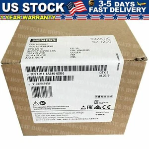 New Siemens 6ES7 211-1AE40-0XB0 6ES7211-1AE40-0XB0 SIMATIC S7-1200 CPU 1211C - Picture 1 of 3