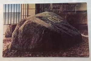 Plymouth Rock Loacated On The State Reservation, Plymouth, Mass. Postcard (U1) - Picture 1 of 2