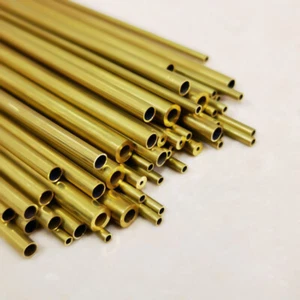 1-4Pcs Brass Tube OD 6-9.5mm Length 300mm straight pipe 6 6.5 7 7.5 8 8.5 9 9.5 - Picture 1 of 9
