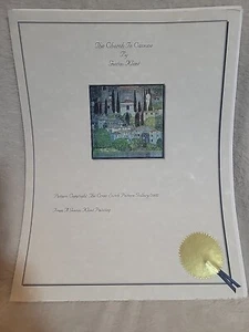 The Church In Cassone The Cross Stitch Pattern Gallery 2002 Gustav Klimt - Picture 1 of 5