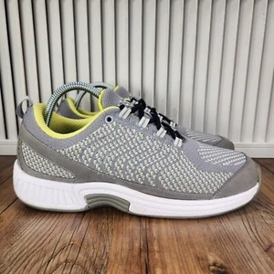 Orthofeet Biofit 987 Womens Sz 9 B Medium Gray Orthopedic Low Knit Walking Shoes - Picture 1 of 10