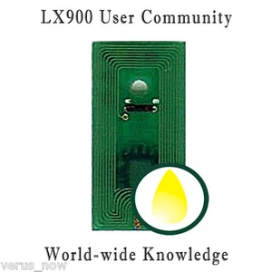 Ink Refill Chips (4 Chips - Yellow - 53424 Compatible) for Primera LX 900 series - Picture 1 of 5