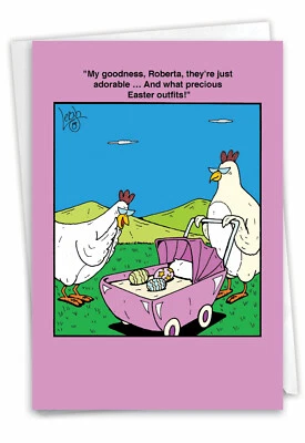 1 Tarjeta de Pascua con Sobre - Trajes de Pascua C5213EAG Foto 1 de 4