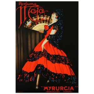 RE Society, "Perfume Maja" Hand Pulled Lithograph w/LOA - Picture 1 of 1
