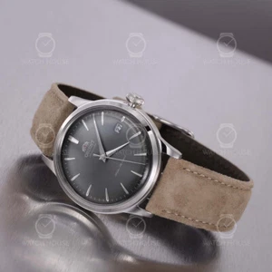 Orient Bambino 38mm RA-AC0M13N Automatik Nubuk Grau - Bild 1 von 3