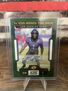 2023 Punktzahl - Rookies Green #391 Tre'vius Hodges-Tomlinson (RC) - Bild 1 von 2