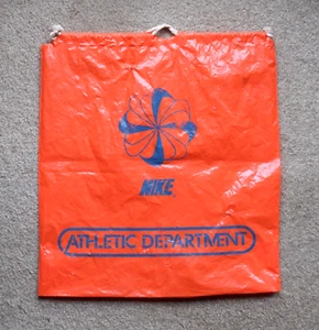 orig./RARE!! 1970's Vintage NIKE PINWHEEL Eugene Nike Store **Plastic Bag** - Picture 1 of 8