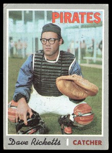 1970 Topps #626 Dave Ricketts  VGEX-B111R3