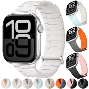 Silicone Band Strap For Apple Watch Ultra 3 Series 11 10 9 8 7 49/46/45/44mm NEW - Picture 1 of 40