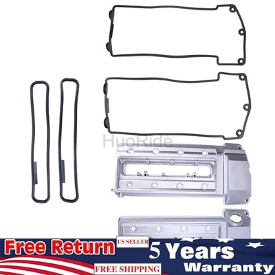 Left & Right Engine Valve Cover for BMW 540i E39 740i 740iL1998-2001 E38 X5 Z8 Foto 1 de 4