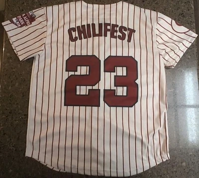 Camiseta deportiva Chilifest Music Festival 2023 Pi Kappa Alpha talla pequeña Texas A&M Aggies  Foto 1 de 4