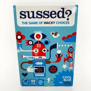 SUSSED What Would You Do? Card Game - Fun for Teens & Adults 10+ Cool Blue - Imagen 1 de 4