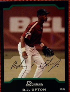 BJ Upton 3 Card Lot – 2004 Bowman Draft & Chrome Rookie Cards #BDP159 - Picture 1 of 2