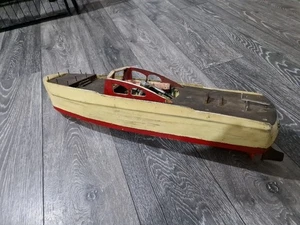 VINTAGE MOTORISED BOAT, MOTOR  - Picture 1 of 24