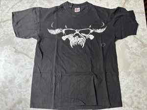 Vintage Original 1988 Danzig American Recordings Skull Logo T-shirt Large Black - Picture 1 of 10