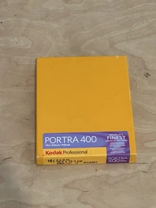 Kodak Portra 400 Color Negative Film, 4x5", 10 Sheets, Kept In Fridge - Picture 1 of 3