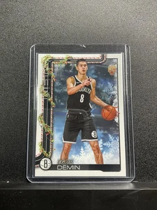2025-26 Topps Holiday Egor Demin #H168 Rookie Brooklyn Nets - Bild 1 von 2