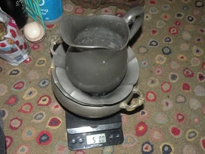 5 Pfund Zinnschrott Schmelzen Schmuck Gießen Schmelzen Handwerk Nachladen Antiquitäten - Bild 1 von 10