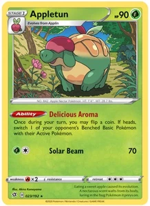 x1 Appletun - 023/192 - Holo Rare Pokemon SS02 Rebel Clash M/NM - Bild 1 von 1