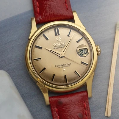 1962 Omega 18k Solid Gold Constellation Calendar date 14393/94 SC4 - Изображение 1 из 4