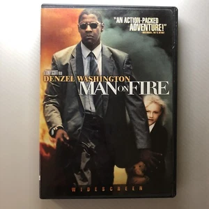 Man on Fire DVD 2004  Denzel Washington, Christopher Walken, Dakota Fanning - Picture 1 of 7