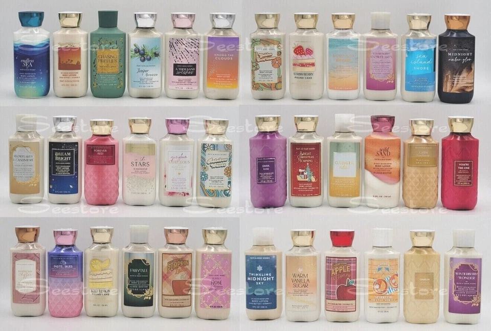 Bath & Body Works Daily Nourishing Smooth Body Lotion Full Size 8 oz You Choose - Image 1 of 1