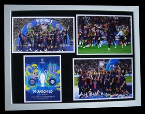 PSG+PARÍS WIN CHAMPIONS LEAGUE CUP FINAL 2025 LTD PANTALLA ENMARCADA+ENVÍO MUNDIAL RÁPIDO - Imagen 1 de 7