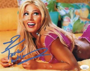 Torrie Wilson (Metallic 8x10) WWF WWE SEXY JSA photo signed auto autographed - Picture 1 of 1