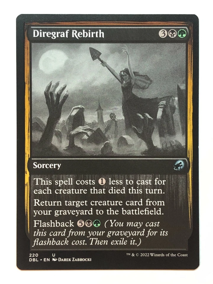 MTG Innistrad: Double Feature Diregraf Rebirth 220 NM/M - Image 1 of 1