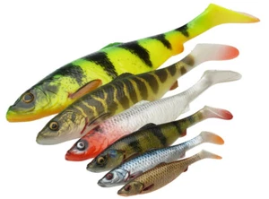 SAVAGE GEAR 4D HERRING SHAD 11/16/19 CM ARTIFICIALE LUCCIO SILURO SILI SOFT LURE - Photo 1 sur 8