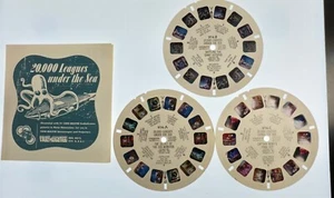 View Master Reel Set 974 A, B, C, 20,000 Leagues Under the Sea with booklet - Picture 1 of 3