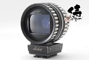 LINHOF ZEBRA 9X12/4X5 UNIVERSAL ZOOM VIEW FINDER 75-360MM LENS 4x5 MASK SET - Picture 1 of 9