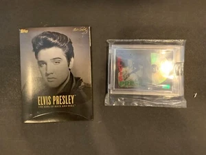 2022 Topps Elvis Presley The King Test Pressing Artist Proof Silver #C1 03/45 - Picture 1 of 3