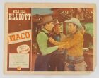 Waco ~ Wild Bill Elliot carte de lobby originale 1952 filmée dans un ton sépia !