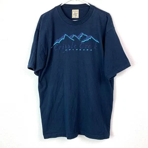 Vintage Alore Cripple Creek Colorado Tourist Cotton Tee T-Shirt XL - Picture 1 of 4