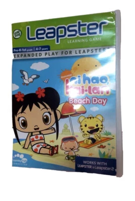 Ni Hao Kai Lan Beach Day Leapster/2 Learning Game Pre-K 1st Math 4-7 Years - Image 1 of 4