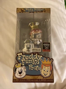 FUNTASTIC VOYAGE 2024 FUNKO FUNDAYS WACKY WOBBLER FREDDY & PROTO METALLIC 3400 - Picture 1 of 6
