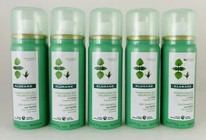 5-Pack of Klorane Dry Shampoo with Nettle for Oily Hair and Scalp, 1 Oz Each - Picture 1 of 3