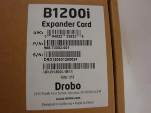 Tarjeta expansora DROBO B1200i DR-B1200I-1E11 908-70003-001 - Imagen 1 de 6
