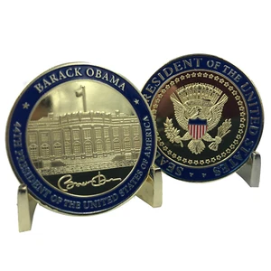 BL4-003 44th President Barack Obama Challenge Coin White House POTUS - Picture 1 of 1