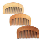 Peach Wooden Comb Small Wooden Hair Massage Brush Stylish Hare Care