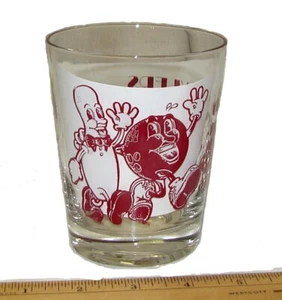 Vtg 'Old Bowlers Never Die' Glass Tumbler, Highball Cocktail, 1976, Gag Gift - Picture 1 of 6